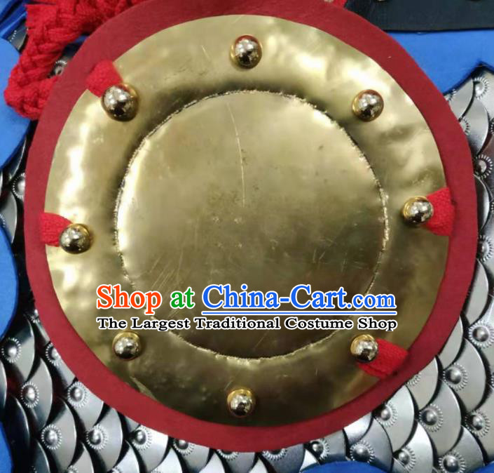 Chinese Traditional Ming Dynasty Heart Armor Ancient Swordsman Breastplate for Men