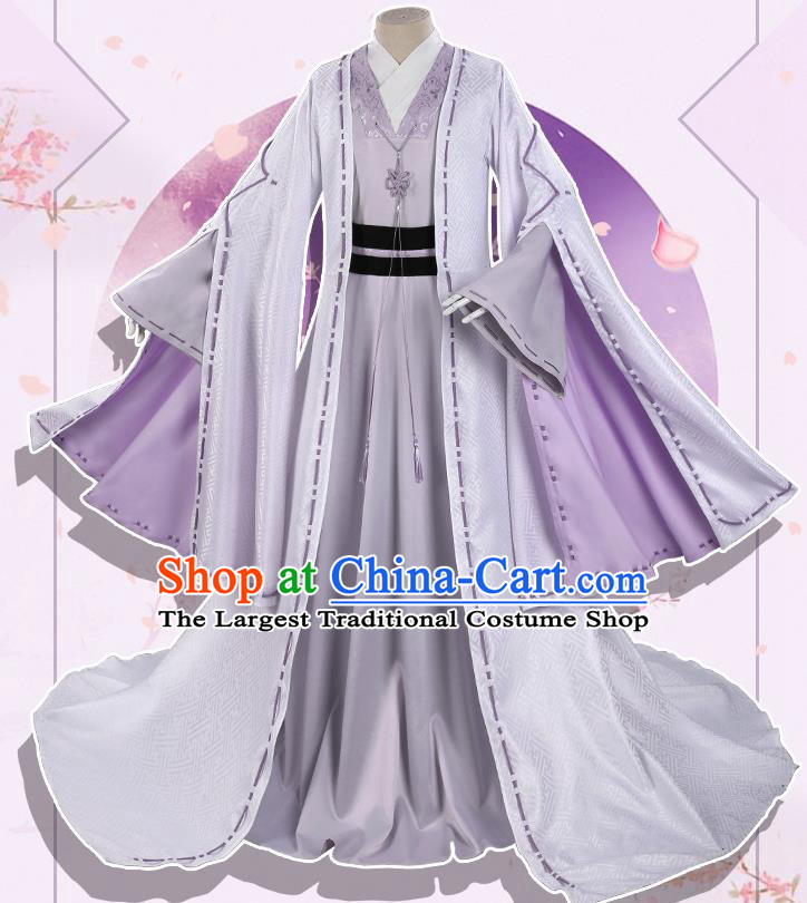 Chinese Traditional Cosplay Kawaler Clothing Ancient Prince Swordsman Costumes for Men