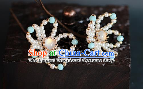 Traditional Chinese Handmade Plum Blossom Hairpins Headdress Ancient Hanfu Hair Accessories for Women