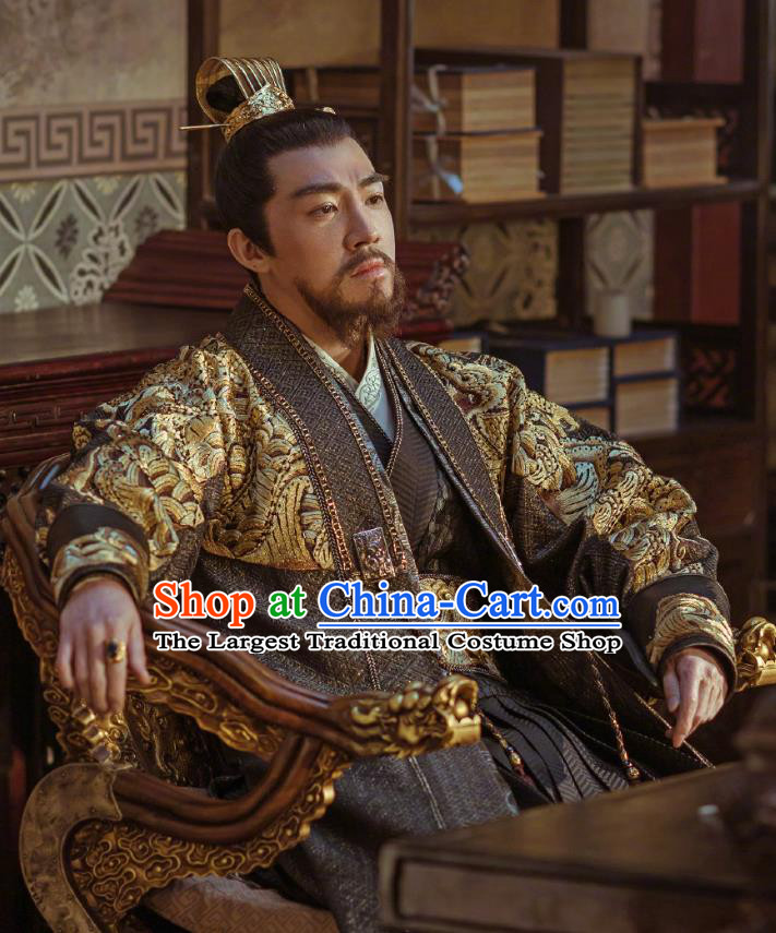 Drama Empress of the Ming Chinese Ancient Ming Dynasty Prince of Han Zhu Gaoxu Replica Costumes for Men