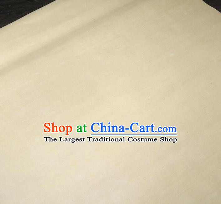 Traditional Chinese Calligraphy Light Yellow Art Paper Handmade The Four Treasures of Study Writing Xuan Paper