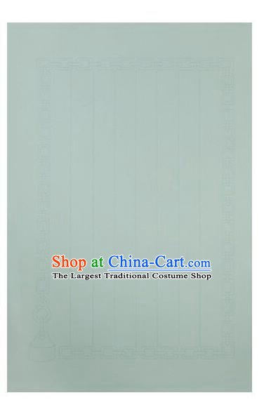 Traditional Chinese Green Letter Xuan Paper Handmade The Four Treasures of Study Writing Art Paper