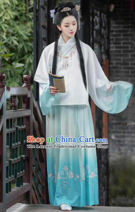 Chinese Traditional Ancient Goddess Princess Historical Costumes for Women