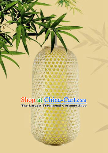 Handmade Chinese Countryside Hanging Lanterns Traditional Palace Lantern Bamboo Art Scaldfish Lamp