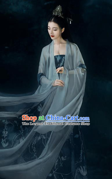 Chinese Ancient Royal Infanta Hanfu Dress Traditional Tang Dynasty Palace Princess Costumes for Women