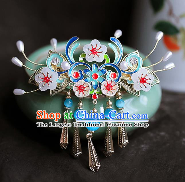 Chinese Traditional Hanfu Tassel Hair Claws Ancient Hair Accessories for Women