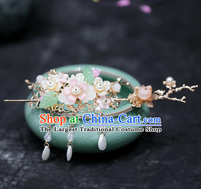 Chinese Traditional Hanfu Hair Crown and Hairpin Ancient Hair Accessories for Women