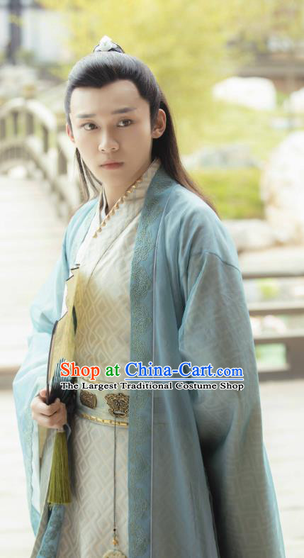 Love Better Than Immortality Chinese Ancient Swordsman Childe Qin Liufeng Clothing Historical Drama Costume and Headwear for Men