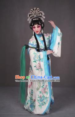 Chinese Peking Opera Diva Dress Costumes the Royal Consort of Tang Apparel Hua Tan Garment and Headwear