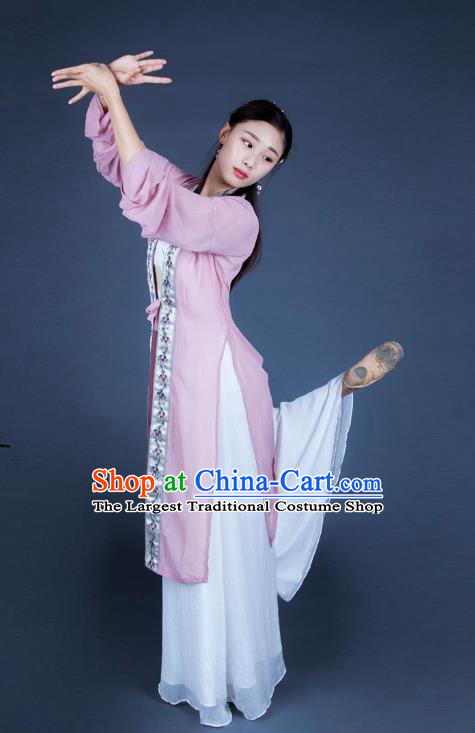 Chinese Traditional Dance Unsillied Dress Classical Dance Stage Performance Costume for Women