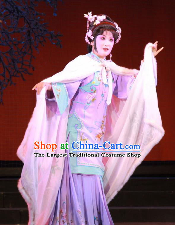 Chinese Beijing Opera Actress Apparels Yue Zhao Sai Bei Costumes and Headdress Traditional Peking Opera Young Female Dress Diva Wang Zhuqing Garment