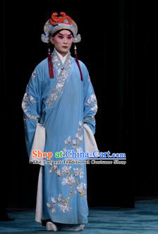 Da Bao Guo Er Jin Gong Chinese Peking Opera Young Male Garment Costumes and Headwear Beijing Opera Xiaosheng Apparels Clothing