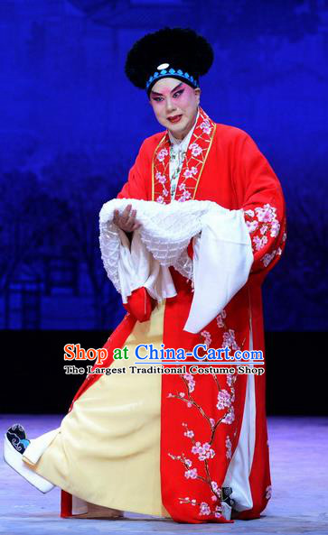 Zhen Zhu Shan Chinese Bangzi Opera Merchant Jiang Xing Apparels Costumes and Headpieces Traditional Hebei Clapper Opera Young Male Garment Clothing