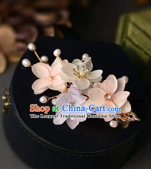 Handmade Retro Flowers Hair Claw Top Grade Hair Accessories Hair Stick Hair Pin for Women