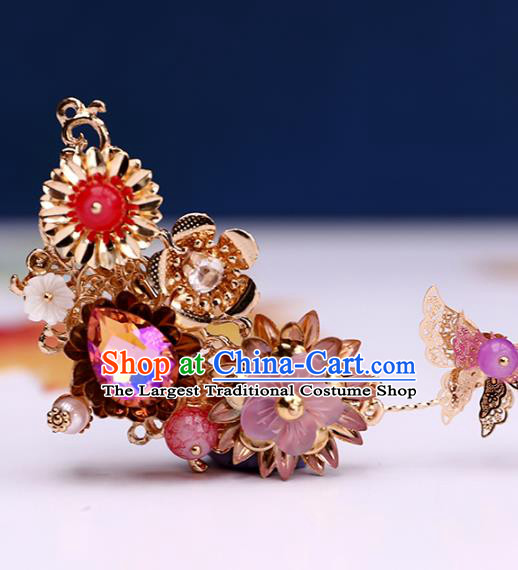 Handmade Chinese Classical Hair Claw Traditional Hair Accessories Ancient Hanfu Hair Stick for Women