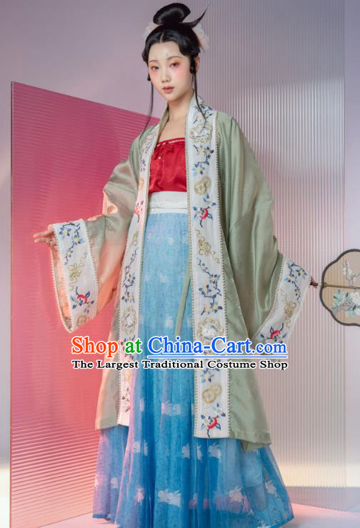 China Ancient Palace Infanta Hanfu Clothing Traditional Song Dynasty Court Princess Historical Costume