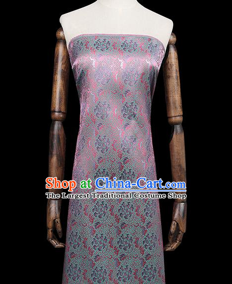 China Traditional Qipao Dress Song Brocade Drapery Classical Cheongsam Jacquard Silk Fabric