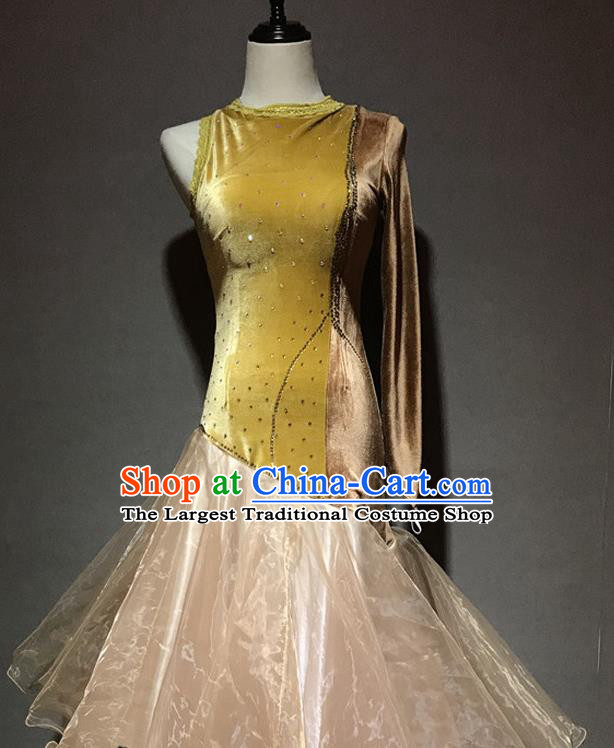 Top Grade Ballroom Dance Dress Professional Modern Dance Stage Show Costume