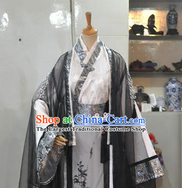 Chinese Drama Cosplay Royal Highness Apparels Jin Dynasty Scholar Garment Costumes Ancient Prince Hanfu Clothing