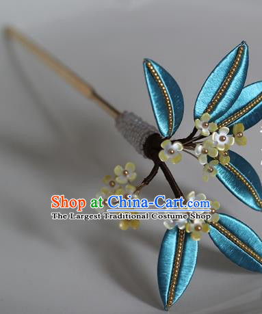 China Traditional Hanfu Hair Accessories Ancient Princess Fragrans Hairpin Ming Dynasty Palace Lady Hair Stick