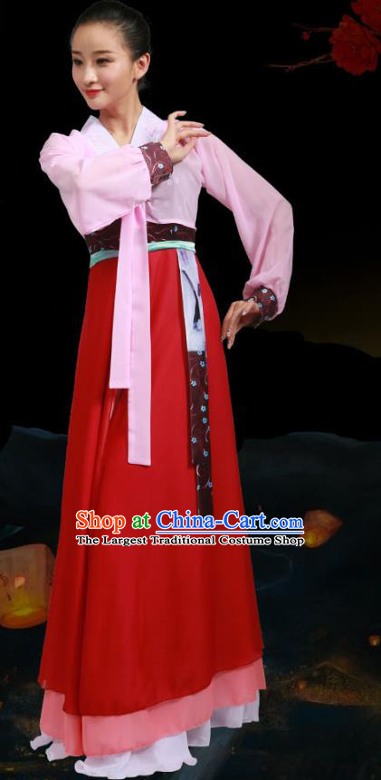 China Korean Nationality Stage Performance Clothing Korea Ethnic Dance Garments Minority Woman Solo Dance Dress