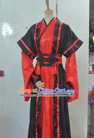 Chinese Song Dynasty Scholar Garment Costumes Ancient Swordsman Hanfu Clothing Drama Cosplay Nobility Childe Apparels