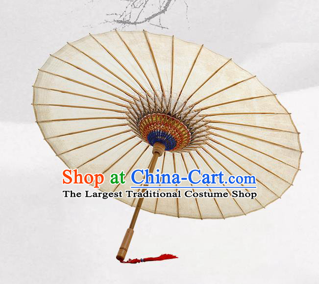 China Woman Paper Umbrella Handmade Oil Paper Umbrella Traditional Drama Umbrellas Classical Dance Umbrella