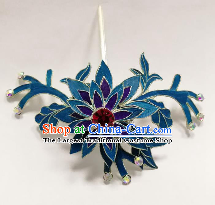 Chinese Opera Actress Hairpin Traditional Beijing Opera Hua Tan Headwear Yue Opera Diva Hair Accessories