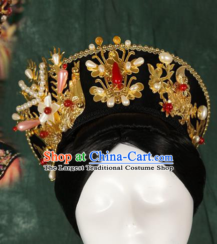 China Traditional Qing Dynasty Imperial Consort Headwear Ancient Noble Woman Wigs and Hairpins Drama Ruyi Royal Love in the Palace Wei Yanwan Hairpieces