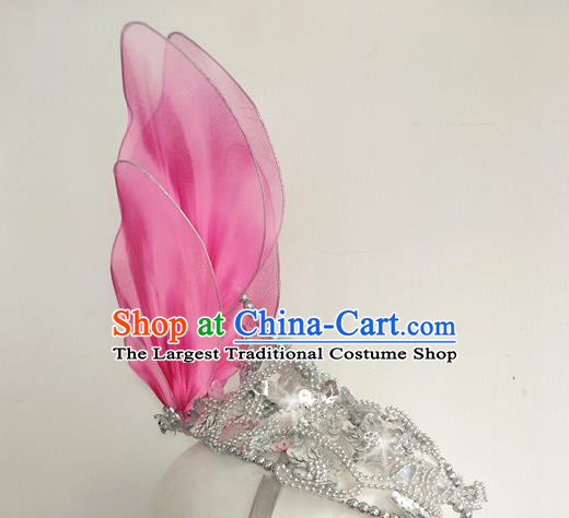 China Folk Dance Hairpin Yunnan Ethnic Peacock Dance Hair Crown Dai Nationality Fish Dance Hair Accessories