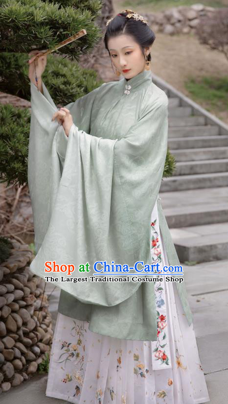 China Ming Dynasty Court Beauty Historical Clothing Traditional Hanfu Dresses Ancient Noble Female Garment Costumes