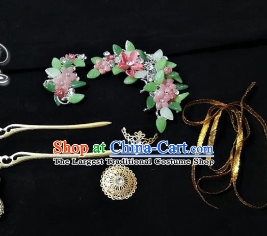 China Cosplay Princess Hair Sticks Ancient Princess Hairpins Traditional Puppet Show Li Jianshi Hair Accessories