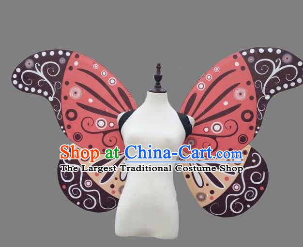 Top Miami Angel Catwalks Props Stage Show Butterfly Wings Brazilian Parade Back Accessories Samba Dance Decorations