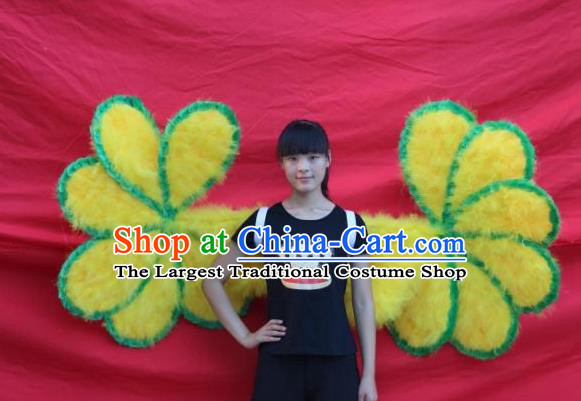 Top Catwalks Back Accessories Opening Dance Giant Decorations Miami Angel Props Stage Show Feather Wings