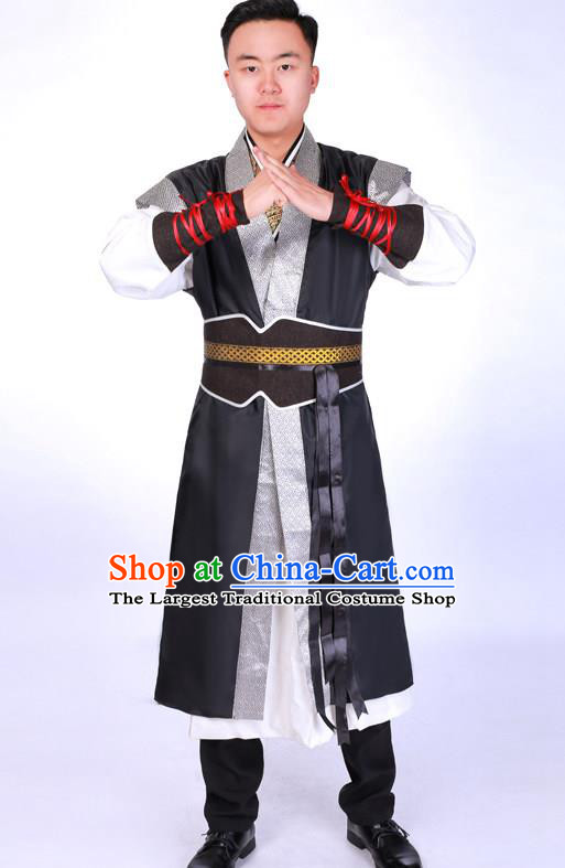 Chinese Ancient Swordsman Clothing Romance of the Three Kingdoms Zhao Zilong Costumes