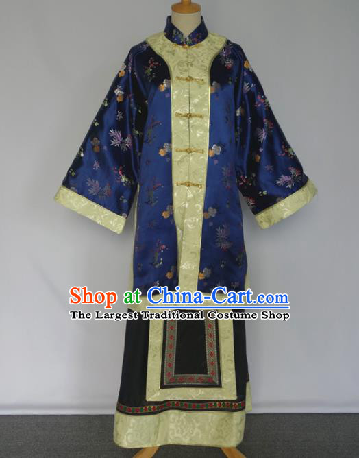 Chinese Ancient Young Mistress Clothing Late Qing Dynasty Garment Costumes Traditional Noble Woman Outfit