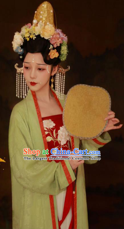 Chinese Song Dynasty Imperial Concubine Garment Costumes Traditional Clothing Ancient Palace Beauty Dresses