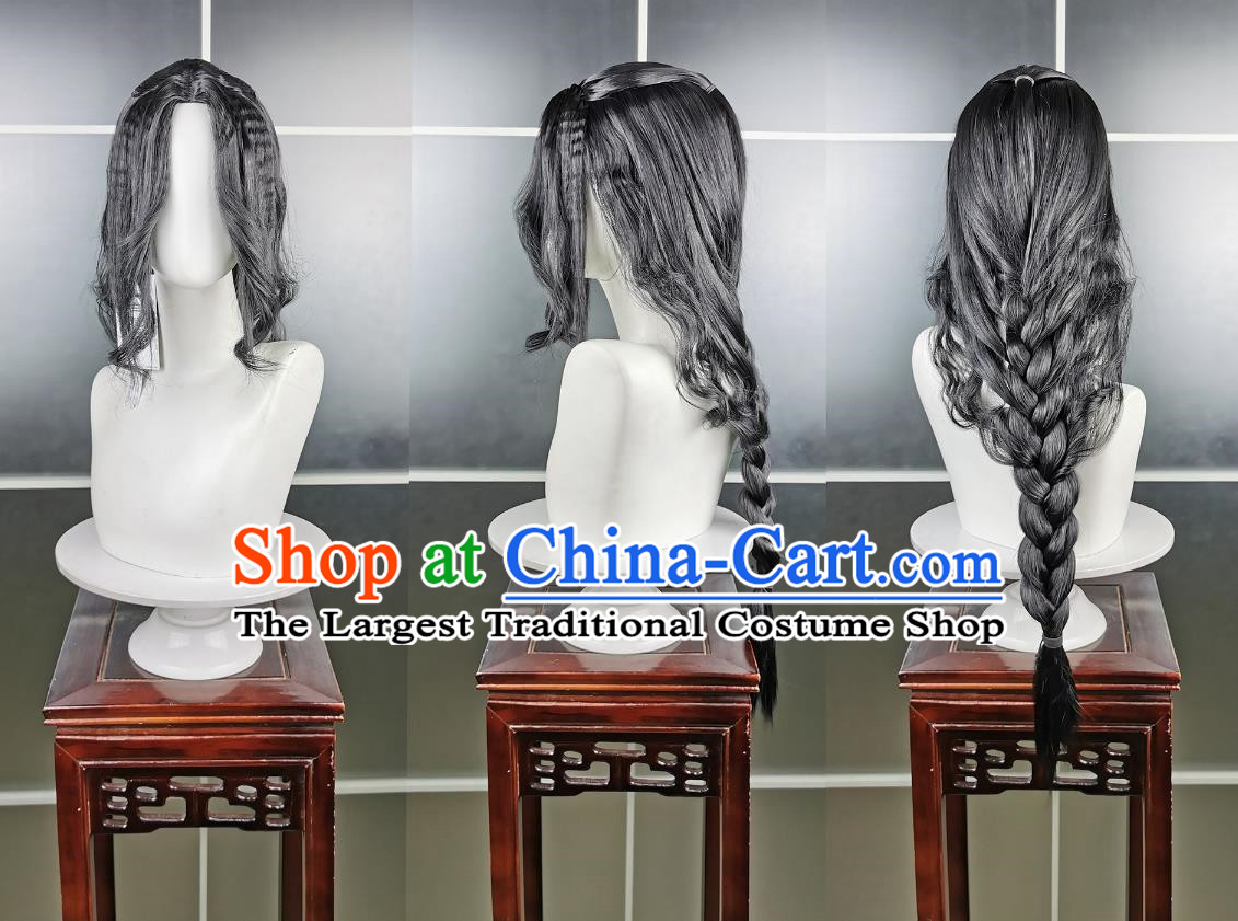 Elegance and Peerless Canaan Wig Headdress Eternal Cosplay Headwear Styling Wig Styling Hair