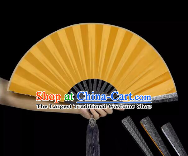 Kung Fu Fan Stage Performance Fan Top Metal Fan Tai Chi Dance Fan