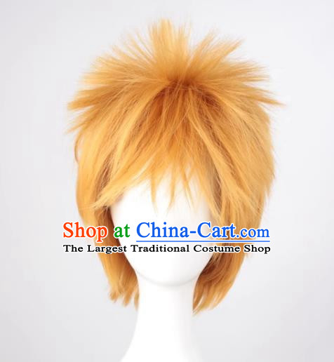 Anime Bleach Kurosaki Ichigo Tutor Colonero Uzumaki Naruto COS Wig