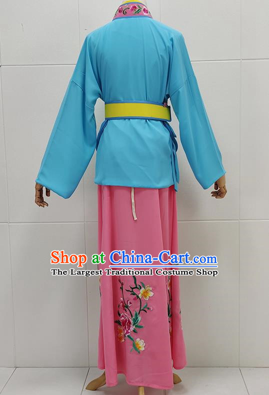 Drama Maid Costumes Yue Opera Huangmei Opera Performance Costumes Qiong Opera Singers Opera Fujian Opera Village Girls Opera Costumes