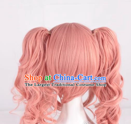 Tamamo Mae FGO Tamamo Cat Fate Double Ponytail JK Uniform Cosplay Wig