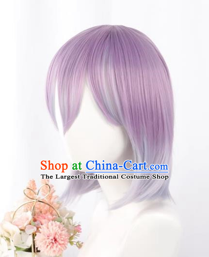 Electric Superman Gullit SSSS.GRIDMAN Shinjou Akane Short Hair Cosplay Full Wig