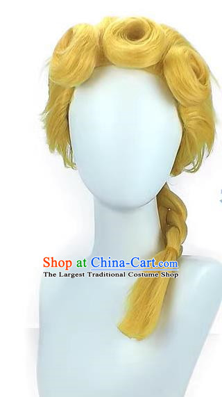 JOJO Bizarre Adventure Golden Wind Giorno Zulu Cosplay Wig Anime