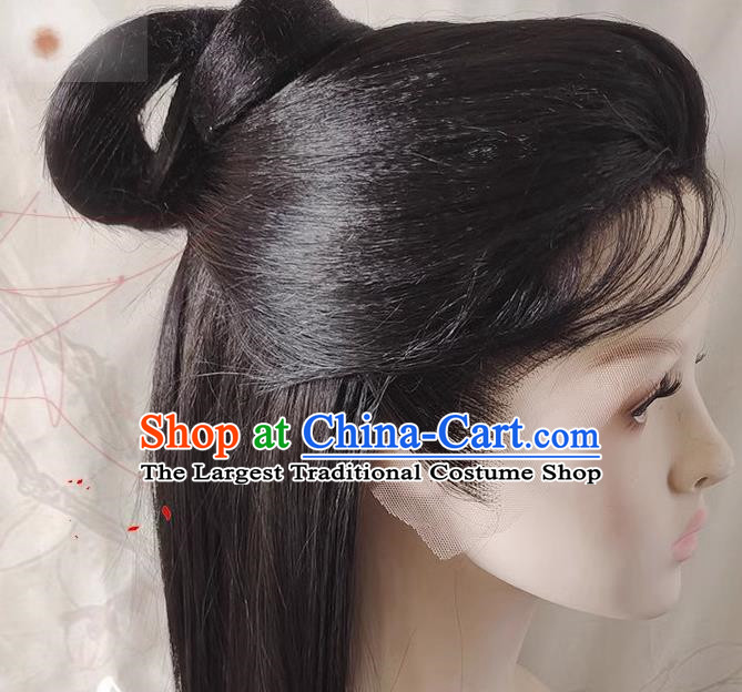 Wig Sauvignon Blanc Male Lead Li Lianhua Front Hook Lace TV Series Headgear