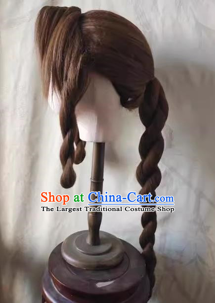 Costume Wig Front Lace Character Custom COSPLAY Final Fantasy Alice Hair Set