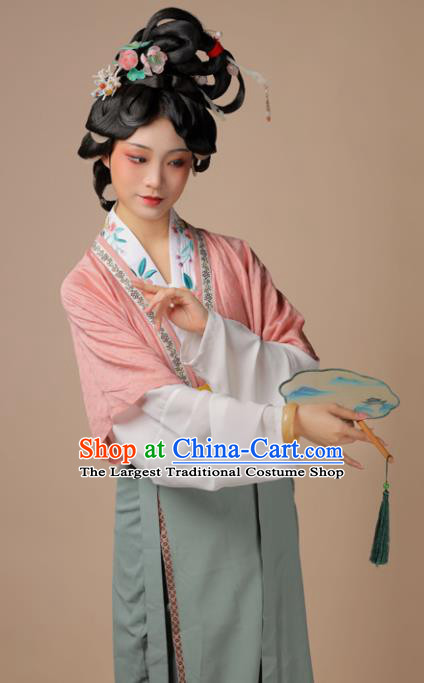 Chinese Traditional Hanfu Dresses Song Dynasty Palace Empress Clothing Ancient Royal Princess Garment Costumes