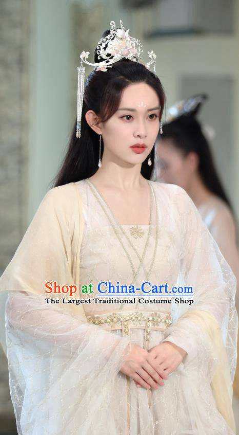 Chinese TV Series Immortal Samsara Zhi Xi Dress Ancient Goddess Clothing Xian Xia Drama Fairy Princess Costumes