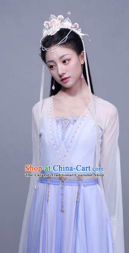 China TV Series Dragon Girl Clothing Drama Immortal Samsara Princess Zhao Lan Dress Ancient Fairy Costumes