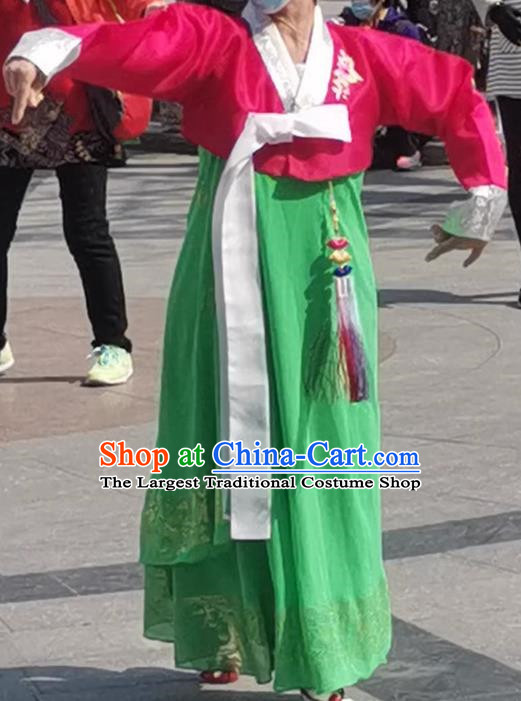 Korean Ethnic Group Dance Hanbok Stage Performance